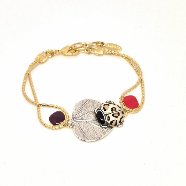 Bracelet Cox Rouge (Copie) - brac bicol blanc