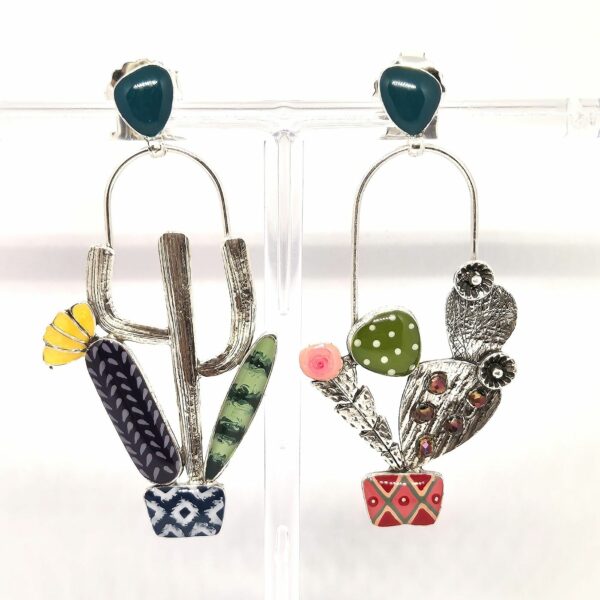 Boucles d’Oreilles Cactus 1 (Copie) - grande puce cactus