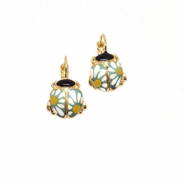 Petites Boucles d’Oreilles Cox Léopard (Copie) - petite cox bleu