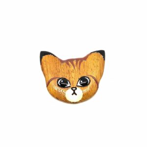 broche chat feneck
