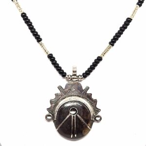 collier ebene onyx
